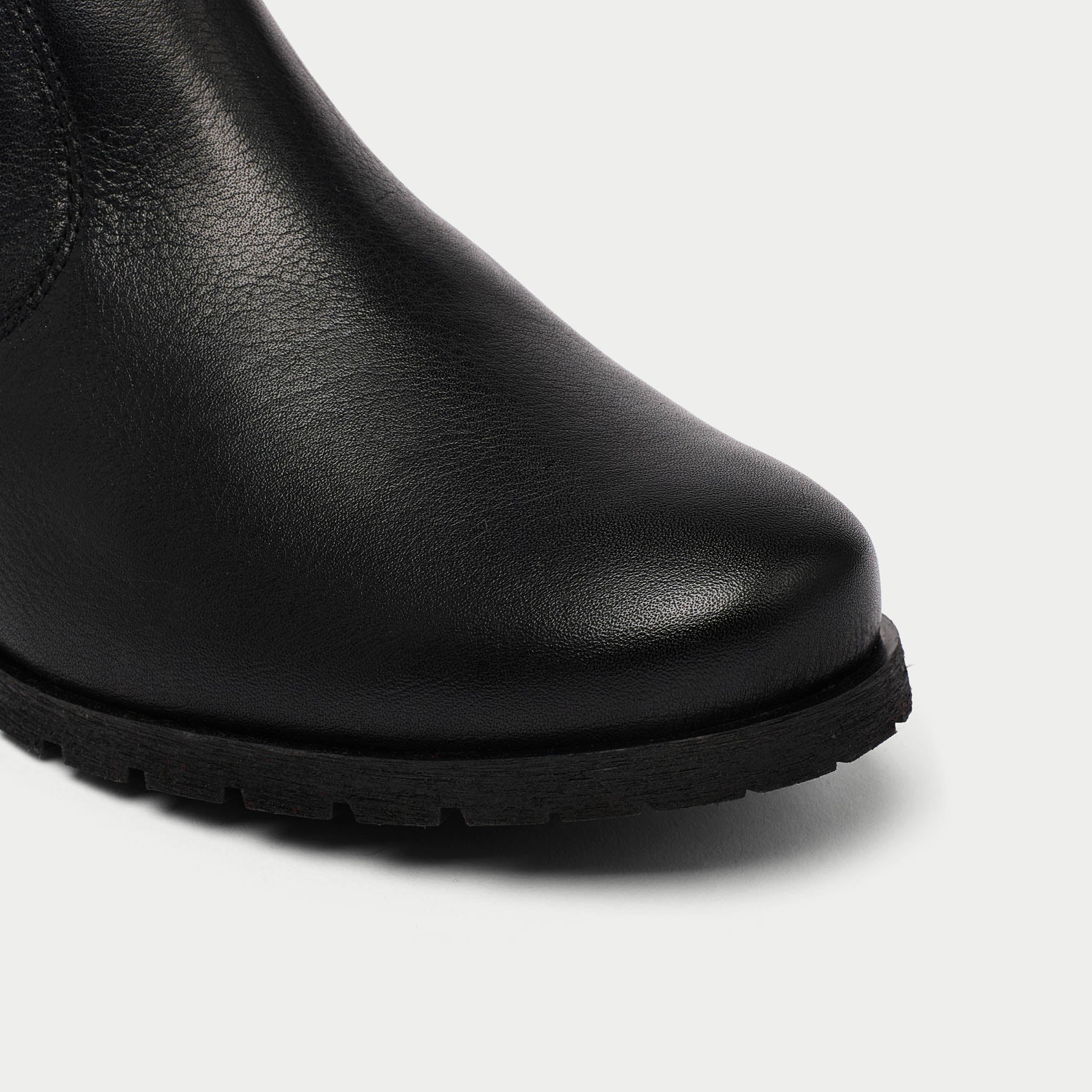 Alice - Black Leather Boots - Image 4