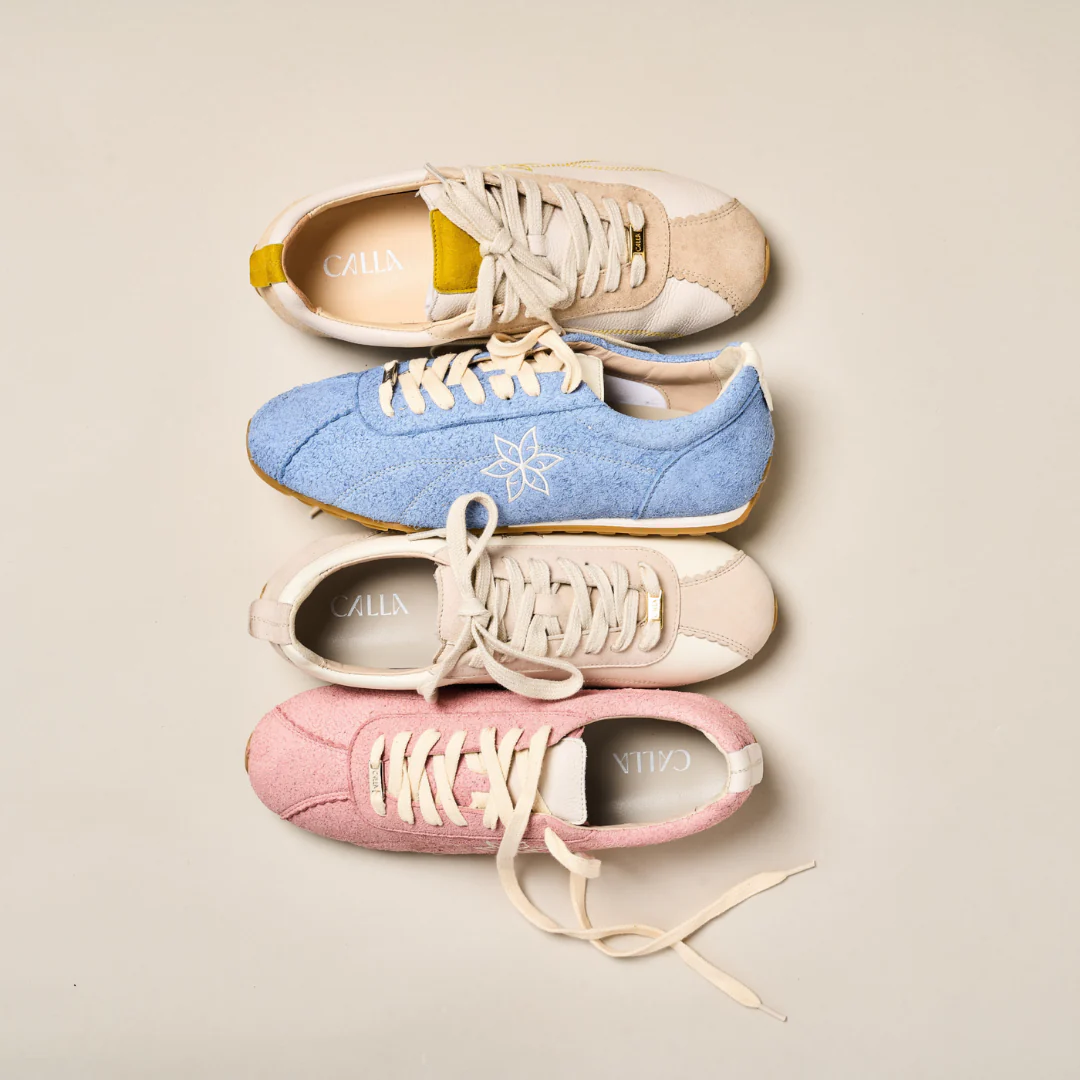 Aurora - Natural Oat Wide Fit Sneakers - Image 7