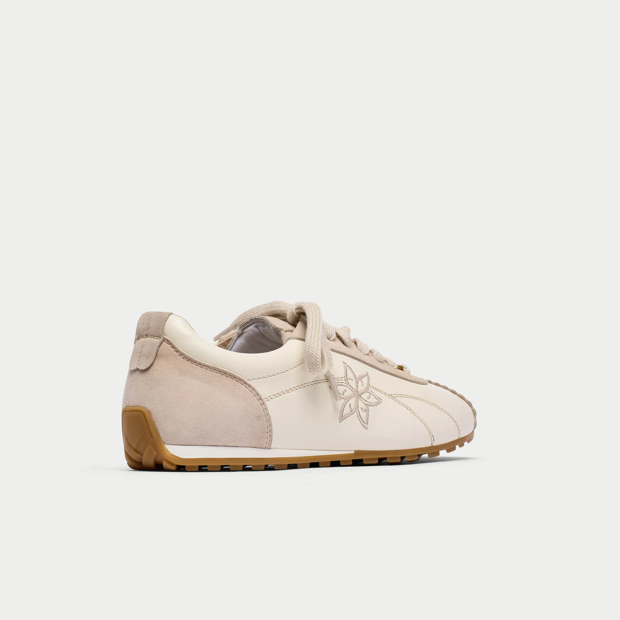 Aurora - Natural Oat Wide Fit Sneakers - Image 8