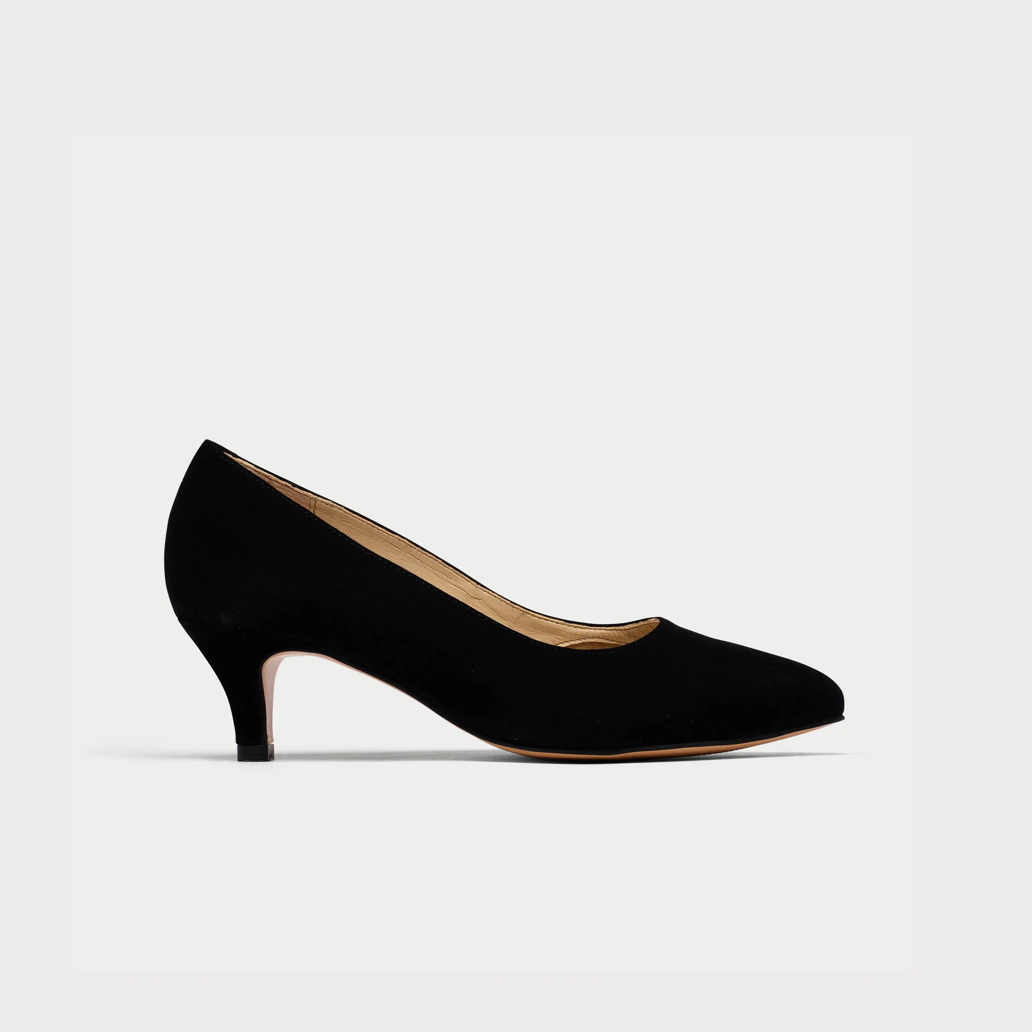 Ava - Black Suede Pumps - Image 7