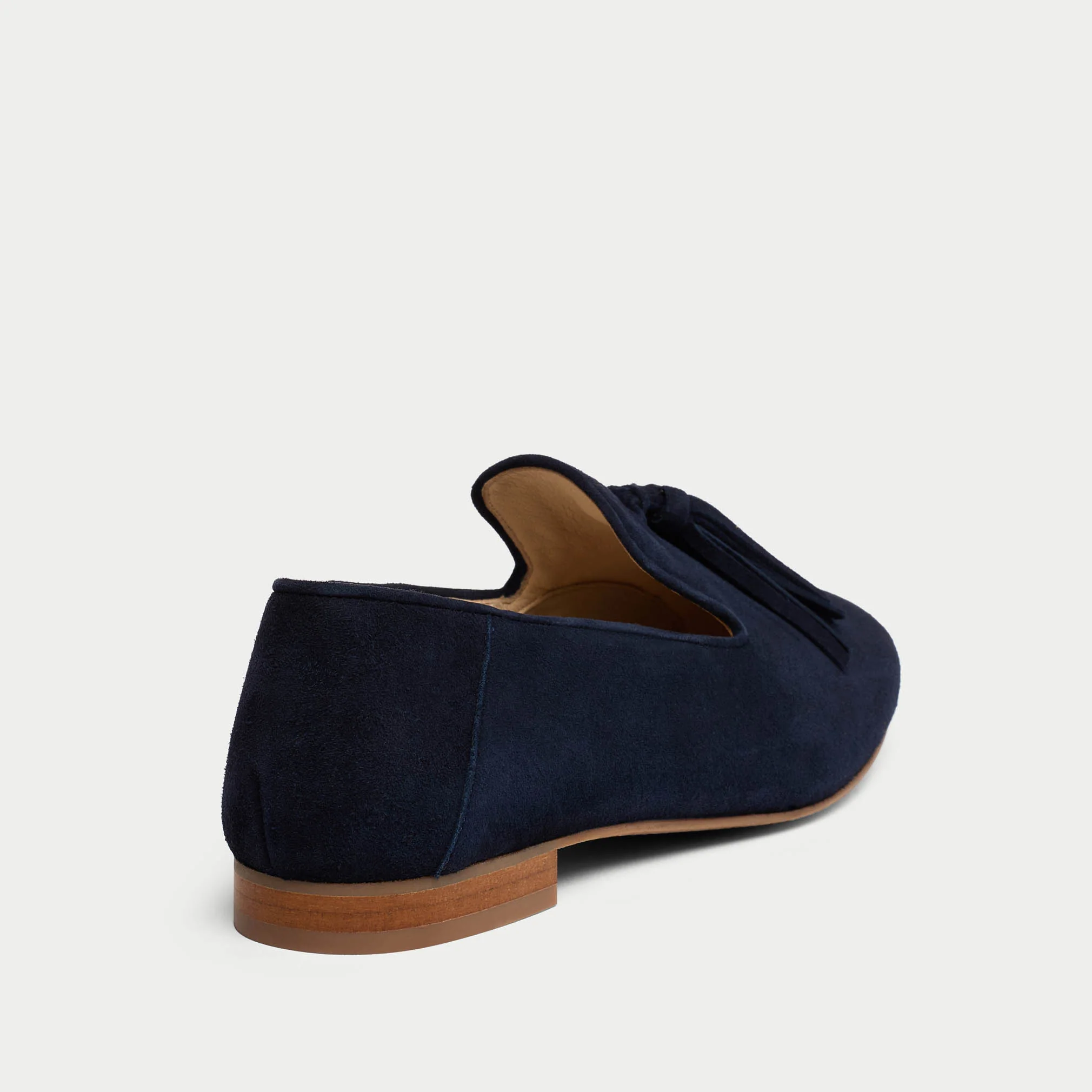 Freya - Deep Navy Suede Loafers - Image 5