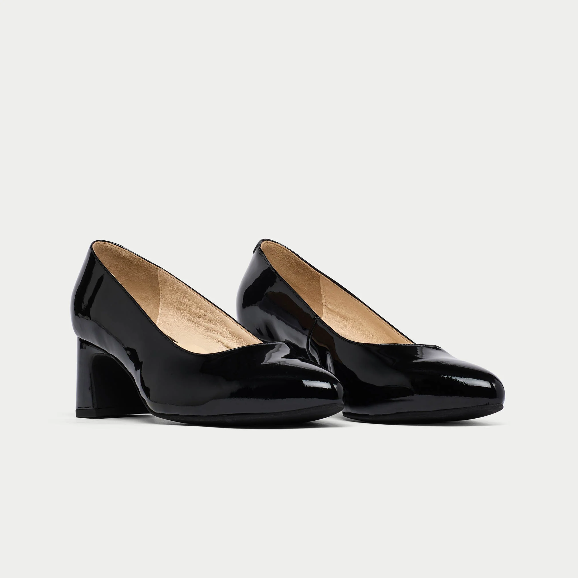 Hallie - Black Patent Leather Pumps - Image 4