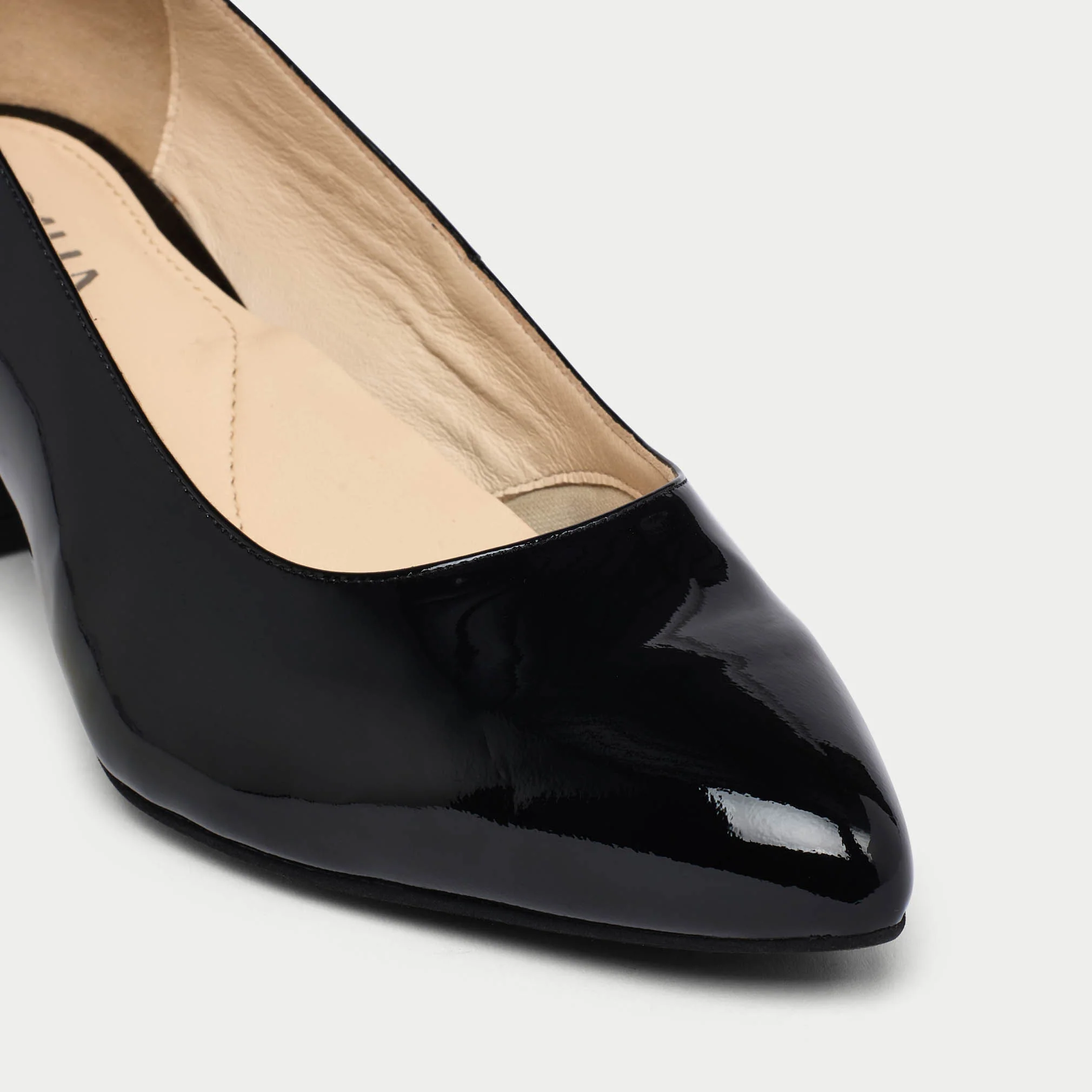 Hallie - Black Patent Leather Pumps - Image 5