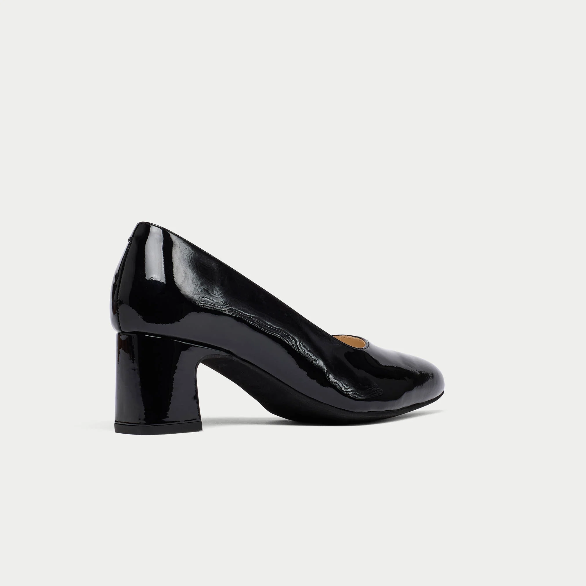 Hallie - Black Patent Leather Pumps - Image 8