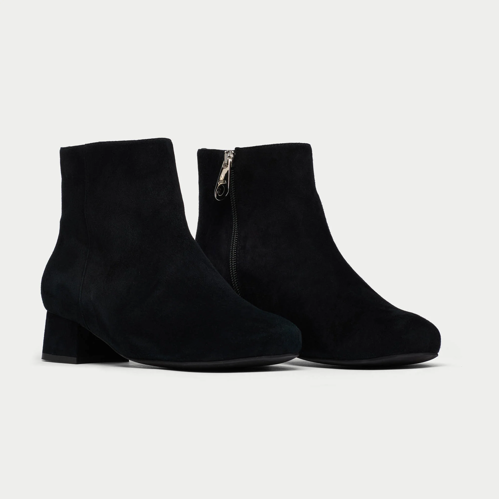 Lexie - Black Suede Boots - Image 2