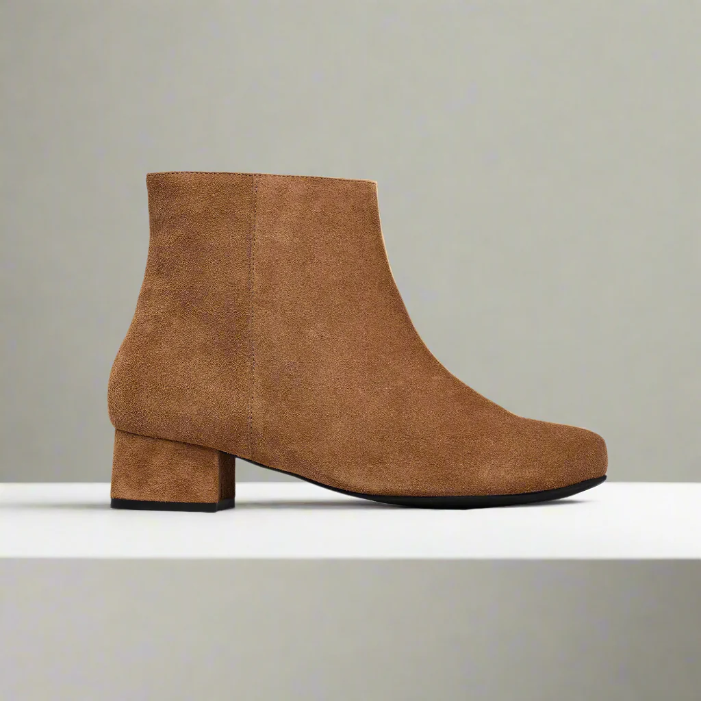 Lexie - Mocha Suede Boots