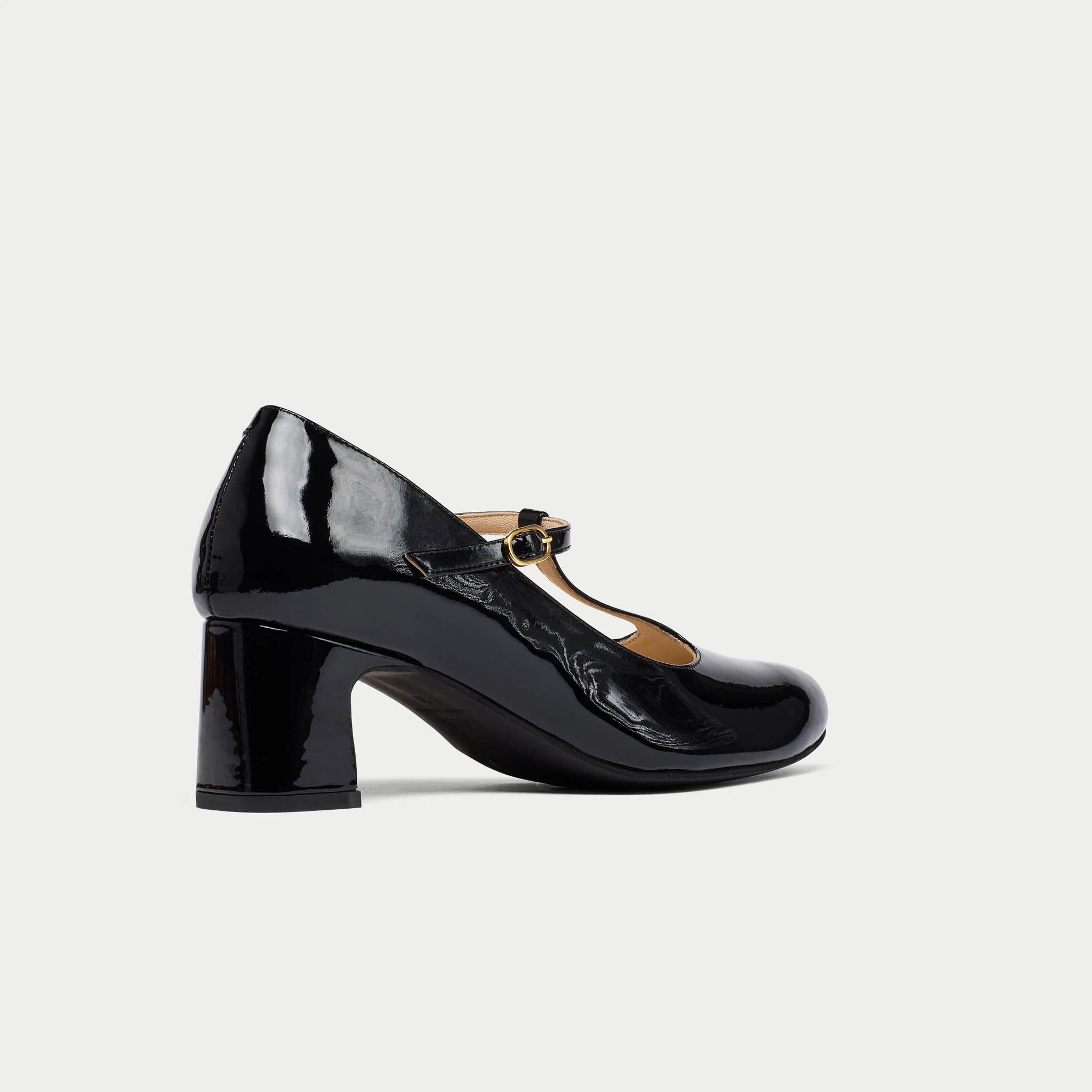 Lorette - Black Patent Leather Pumps - Image 9