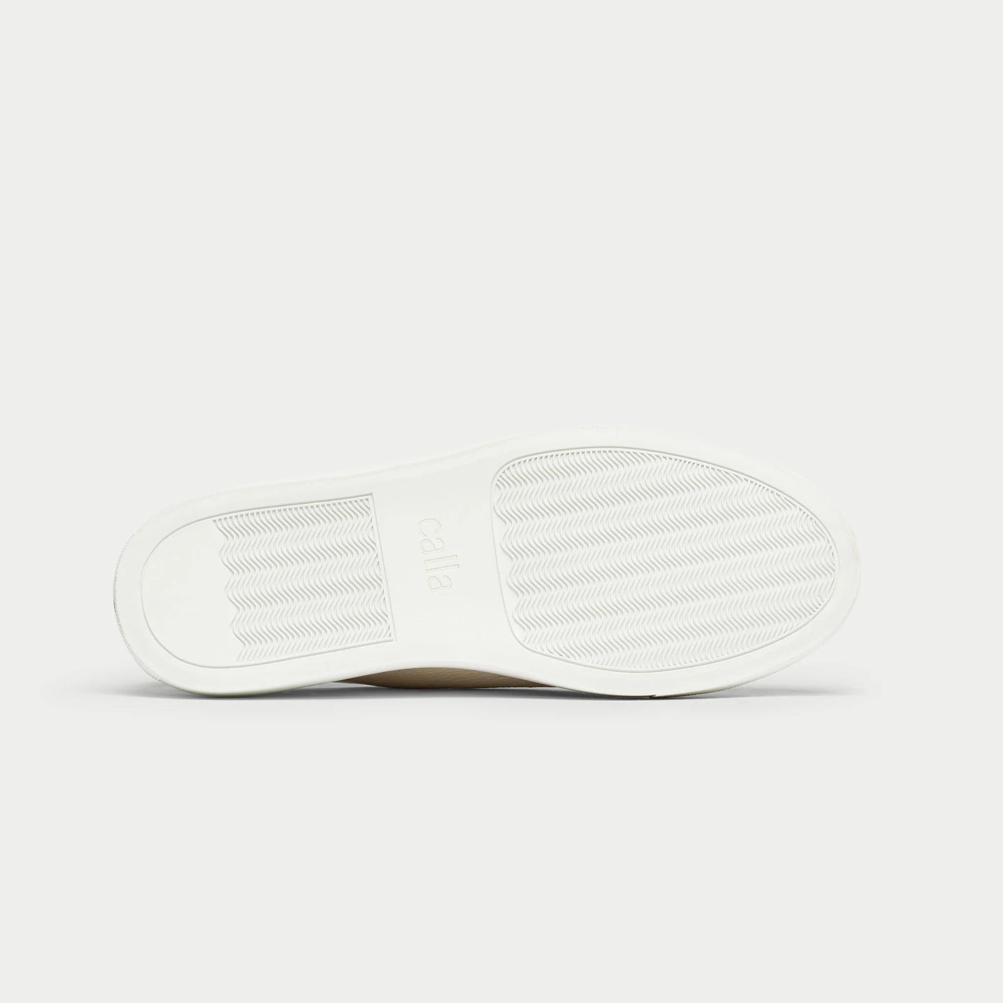 Star - White Grain Leather Wide Fit Sneakers - Image 9